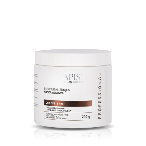 Apis Professional Coffee Shot Biorewitalizująca Maska Algowa z kwasem kawowym i ziarenkami kawy Arabica 200g.png