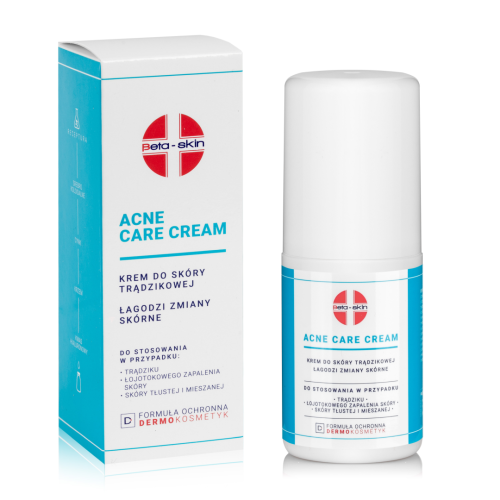 Beta-Skin Acne Care Krem do cery trądzikowej mieszanej i tłustej 75ml.png